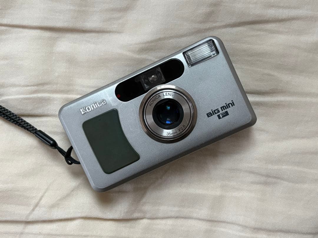 Konica BIG mini F シルバー　完動品