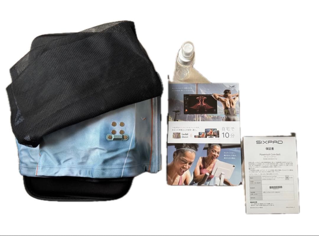 SIXPADパワースーツコアベルト【デニムブルー】