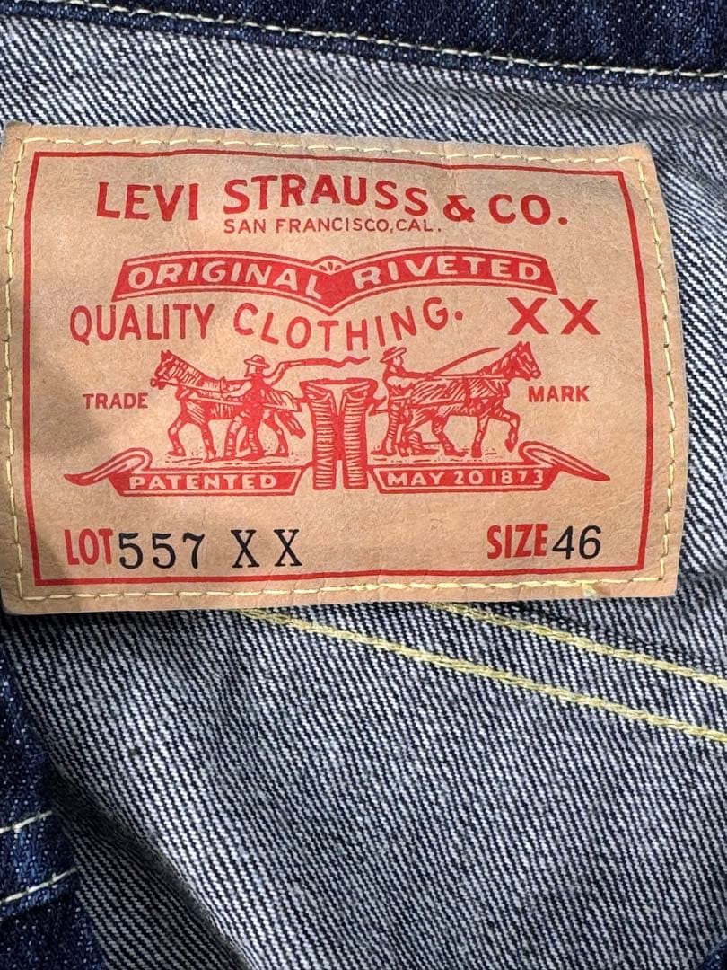 LEVI'S VINTAGE 557XX 1961年モデル TYPE3 サード