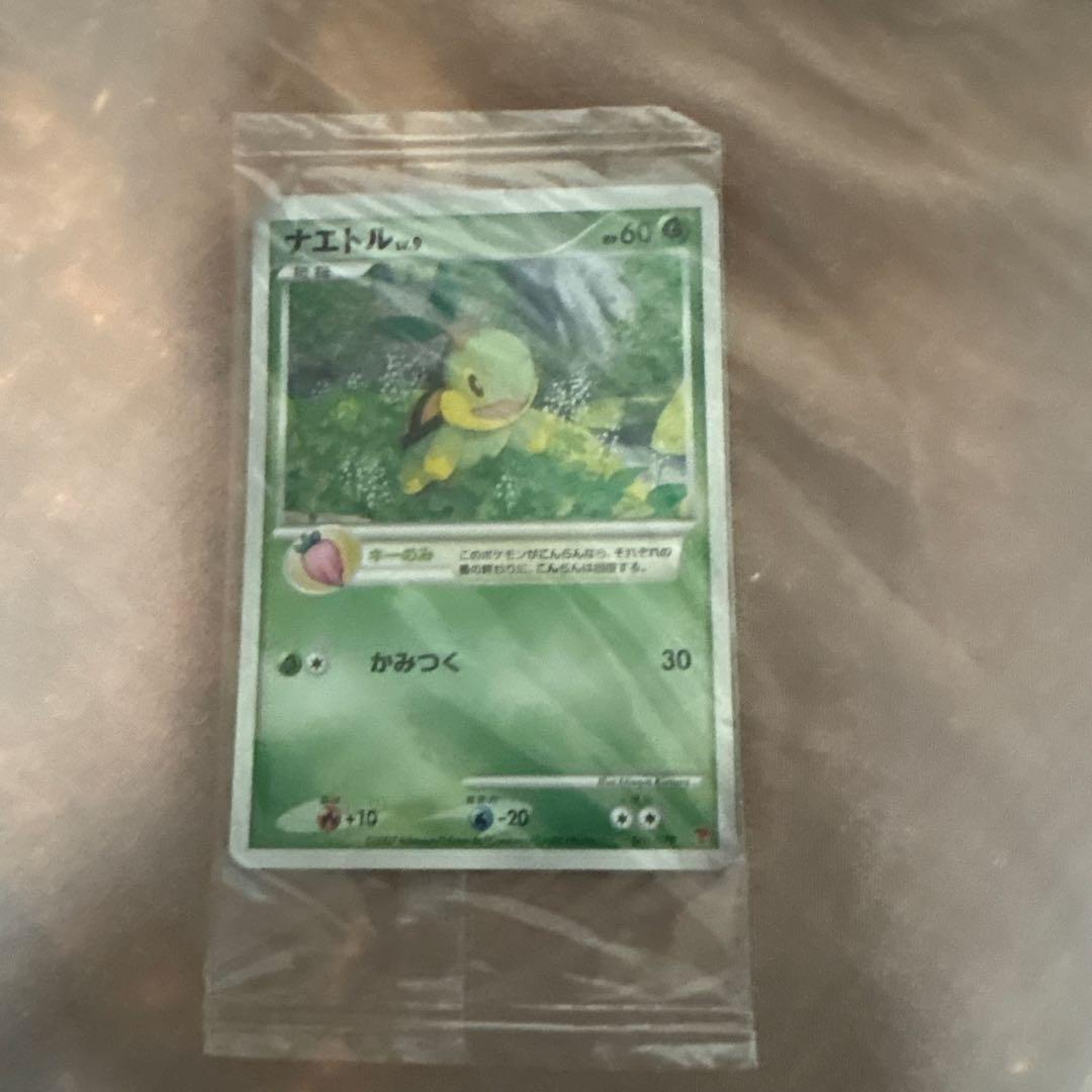 ポケモンカード ナエトル等3枚 プレイヤーズ DP プロモ 未開封