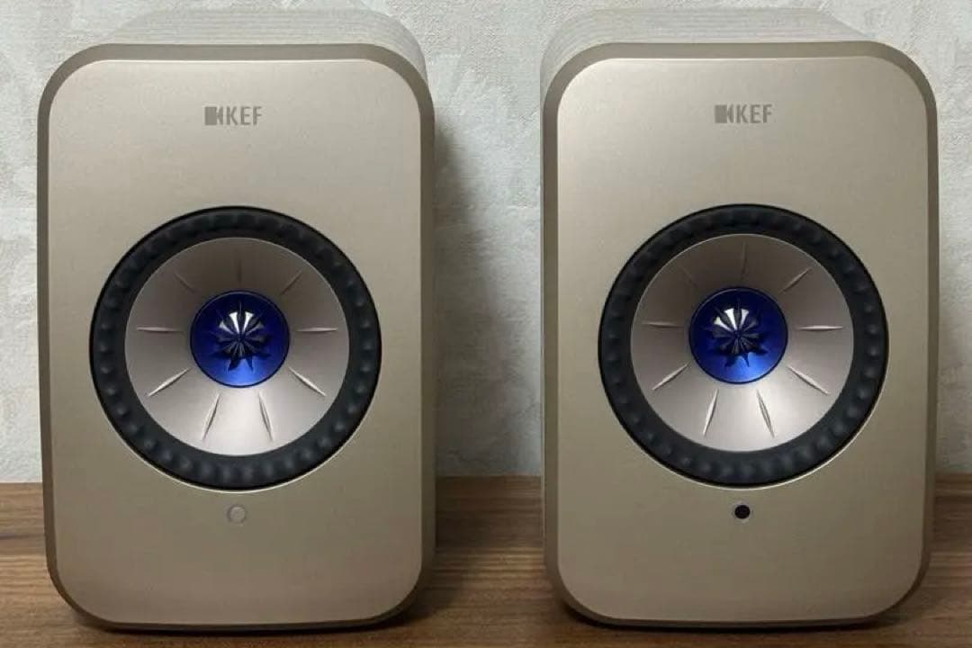 【定価約１８万円】kef lsxⅡ オーディオ用高品質ケーブル付き