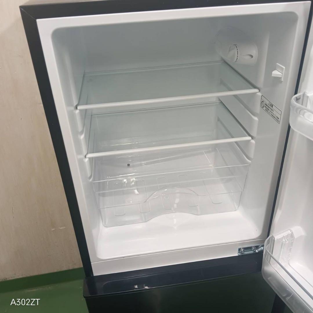 80 ニトリブラックカラーセット　冷蔵庫　洗濯機　セット　小型　1人暮らし　綺麗