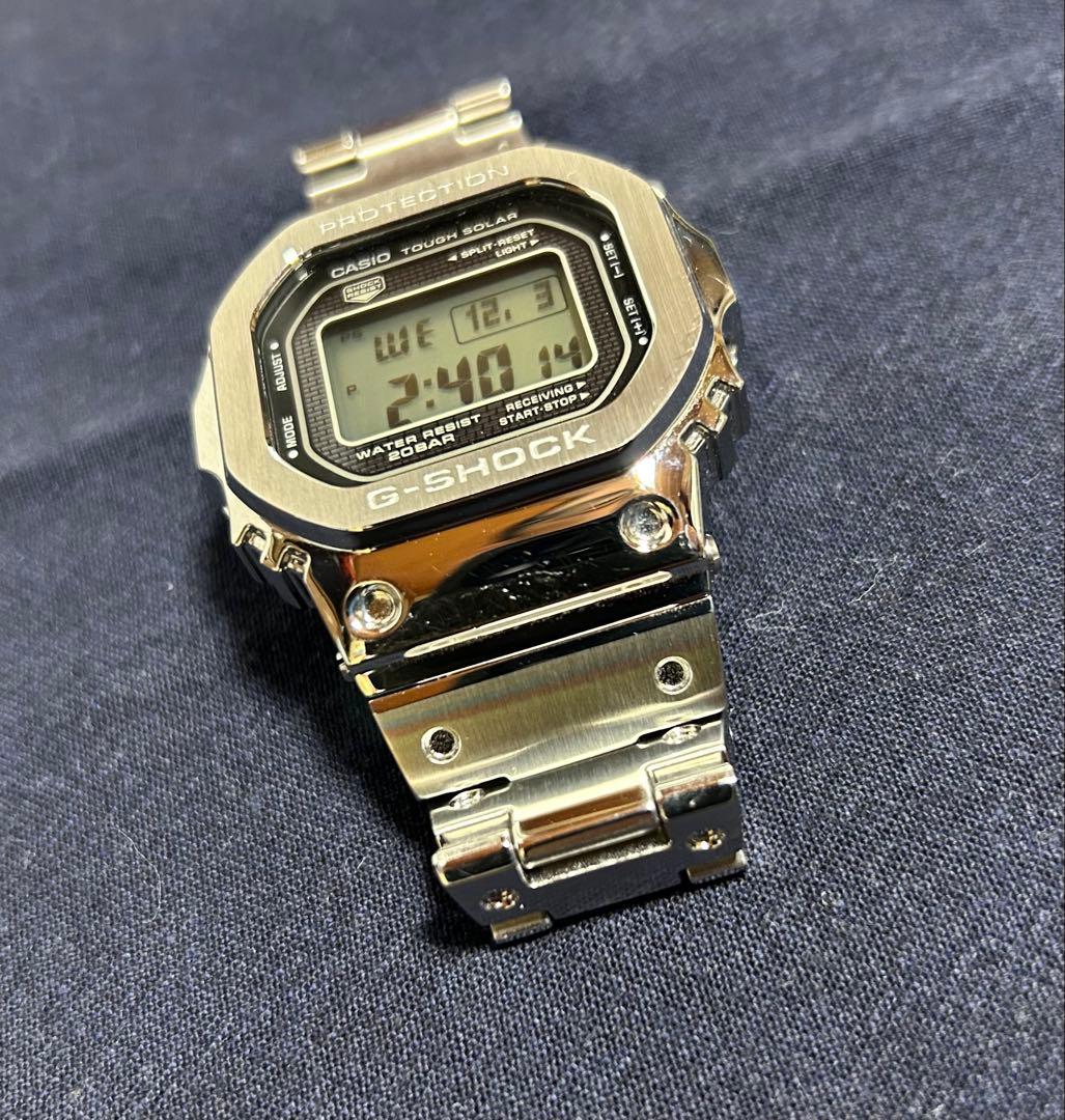 フルメタル G-SHOCK W-B5000D-1 並行輸入品