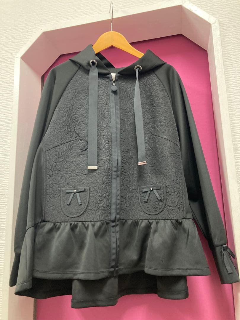 ♡ 2025年秋冬キルティングダンボールニット切替パーカー