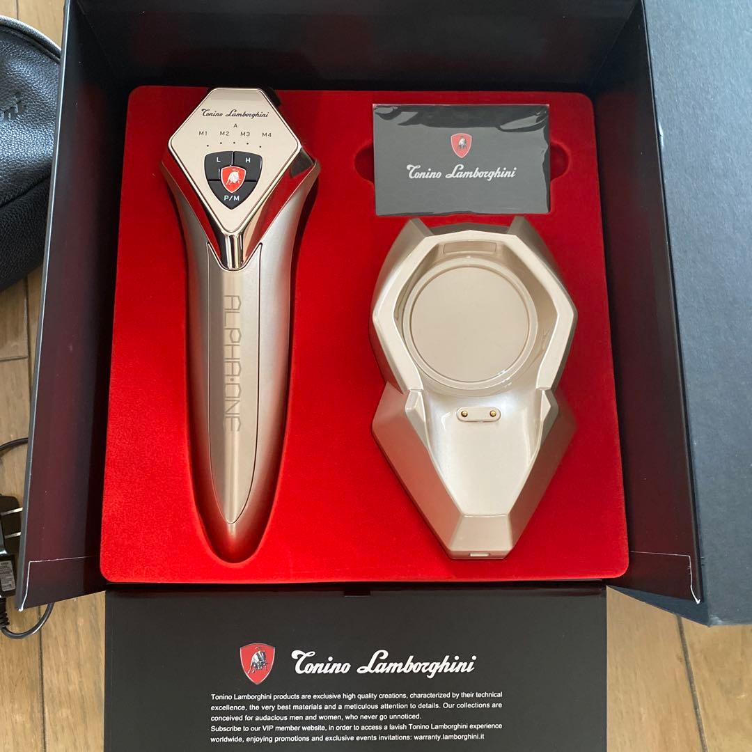 値下げ↓↓ ALPHA.ONE ランボルギーニ　美顔器　アルファ.ワン