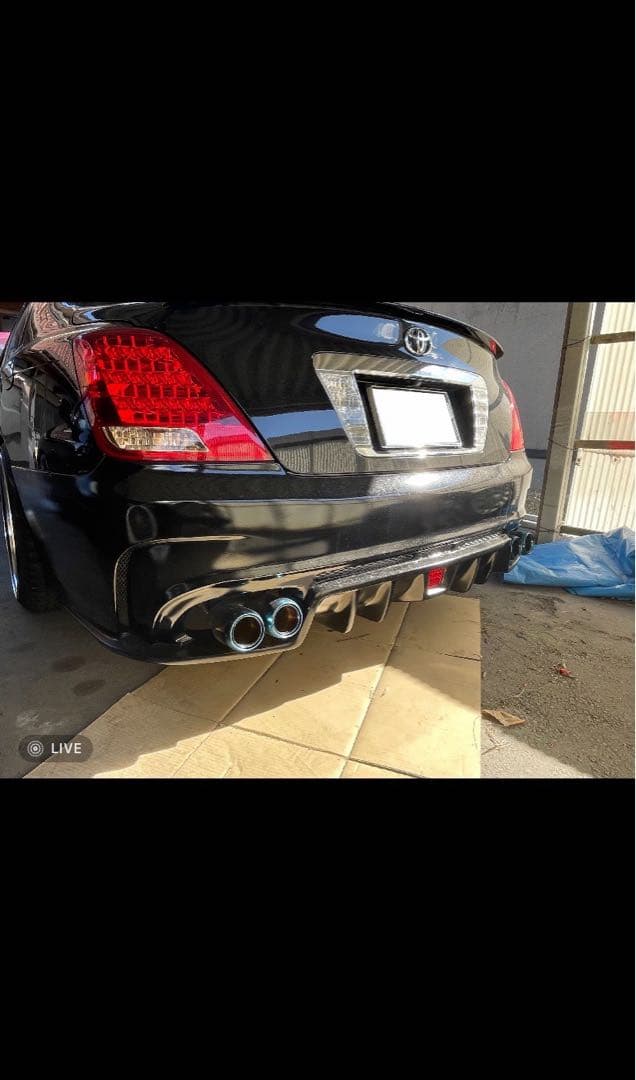 18マジェスタ後期 ワンオフリアバンパー