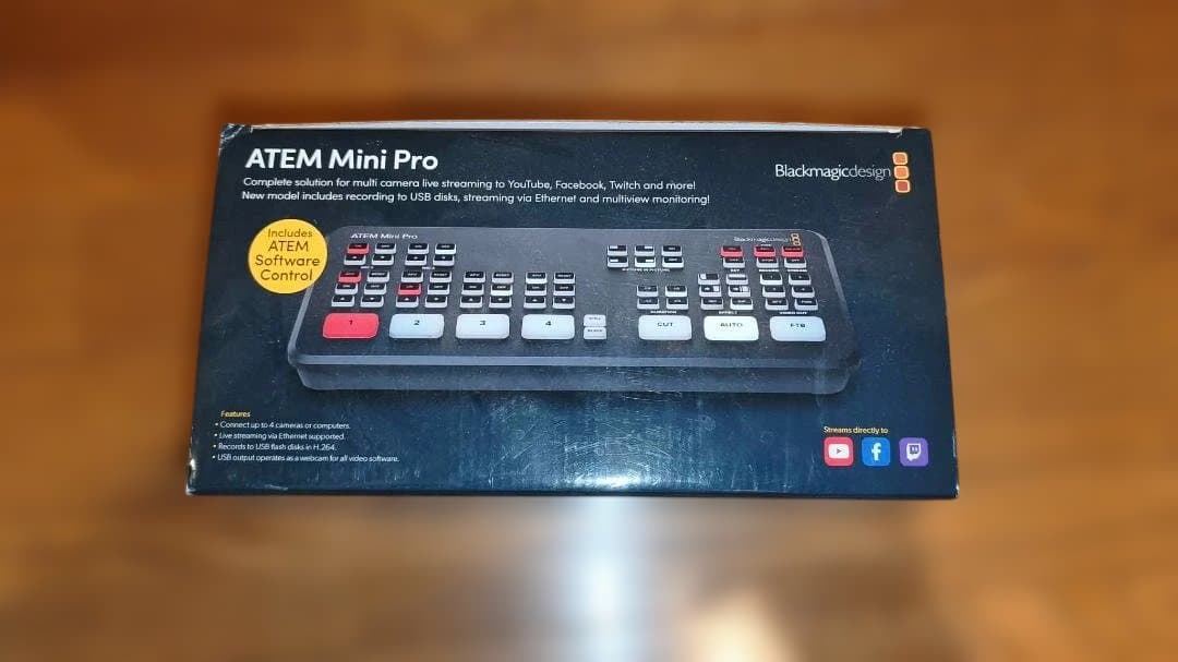 ATEM Mini Pro HDMIスイッチャー