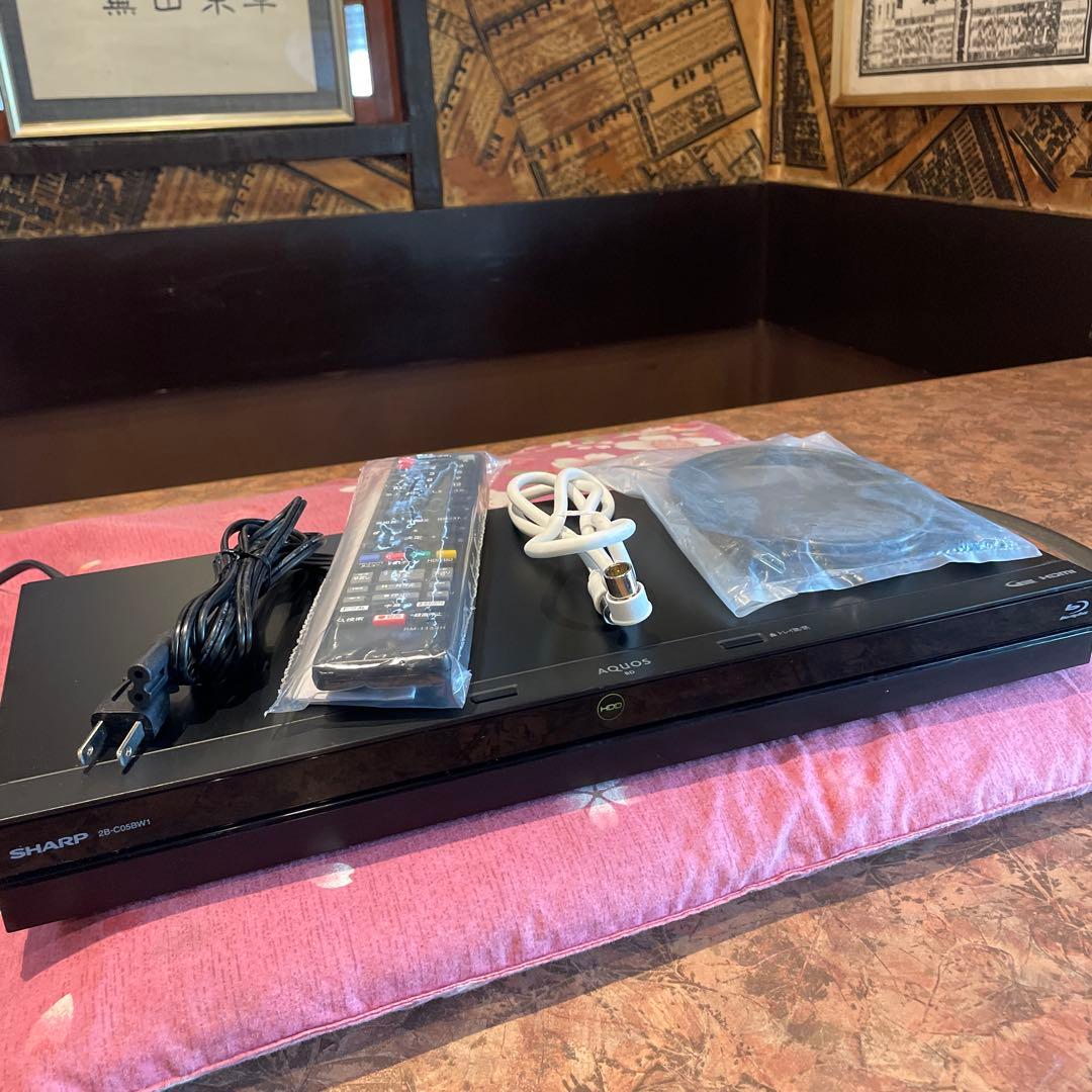 シャープ AQUOS 2B-C05BW1 12倍　2番組W録　新リモ等付フル装備