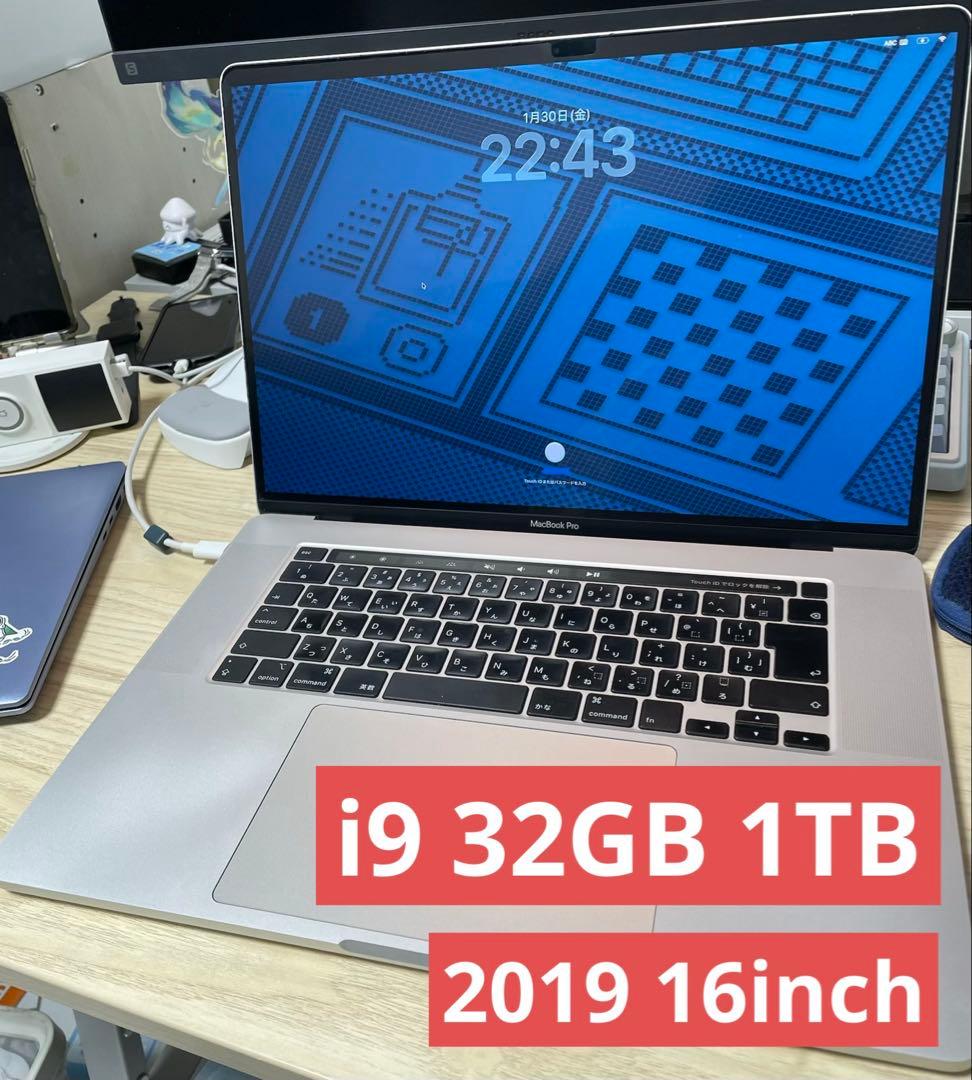 MacBook Pro (16-inch,2019）32GB/1TB