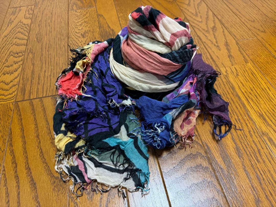 ブルーナボイン 大判ストール カイト