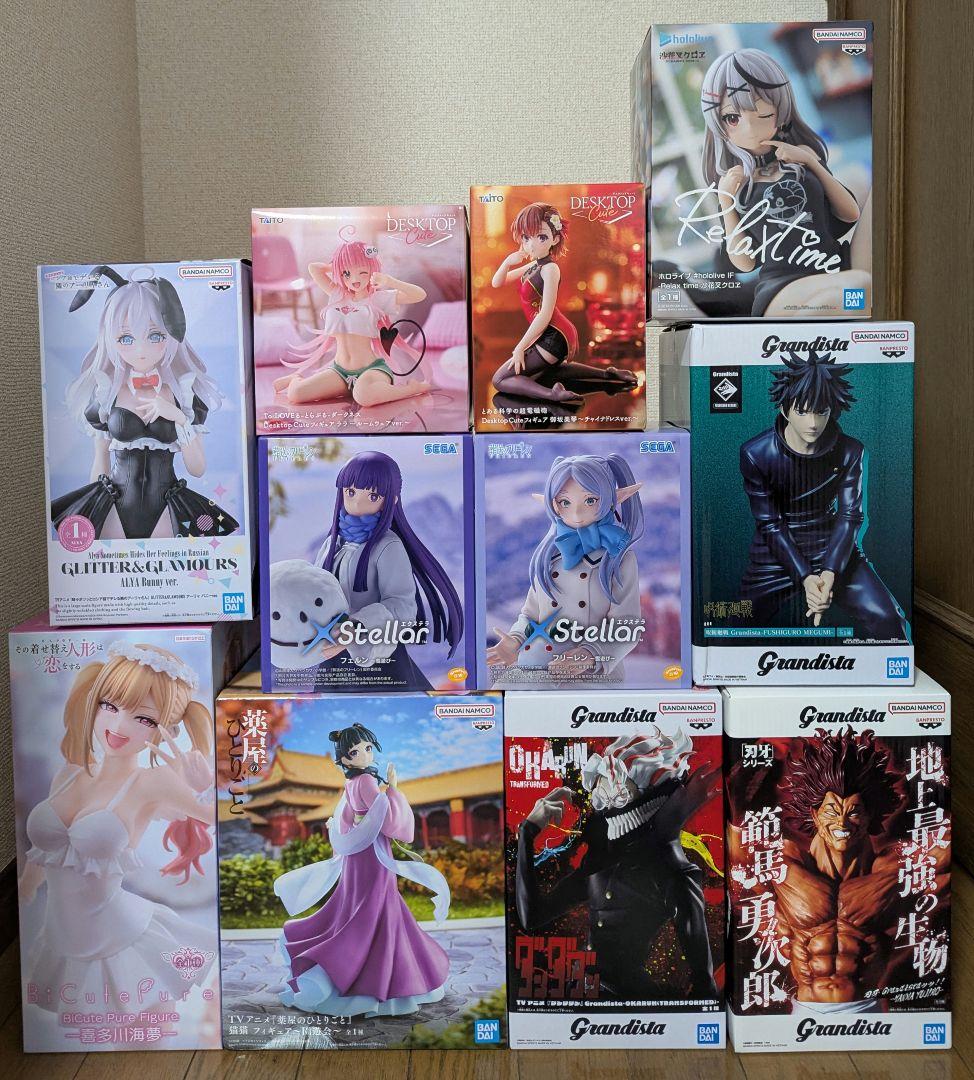 最新込み　プライズフィギュアまとめ売り　１１体 ジャンプ系　美少女系