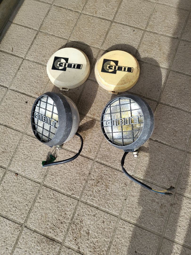 CIBIE フォグ&ドライビングライト クリア カバー付き