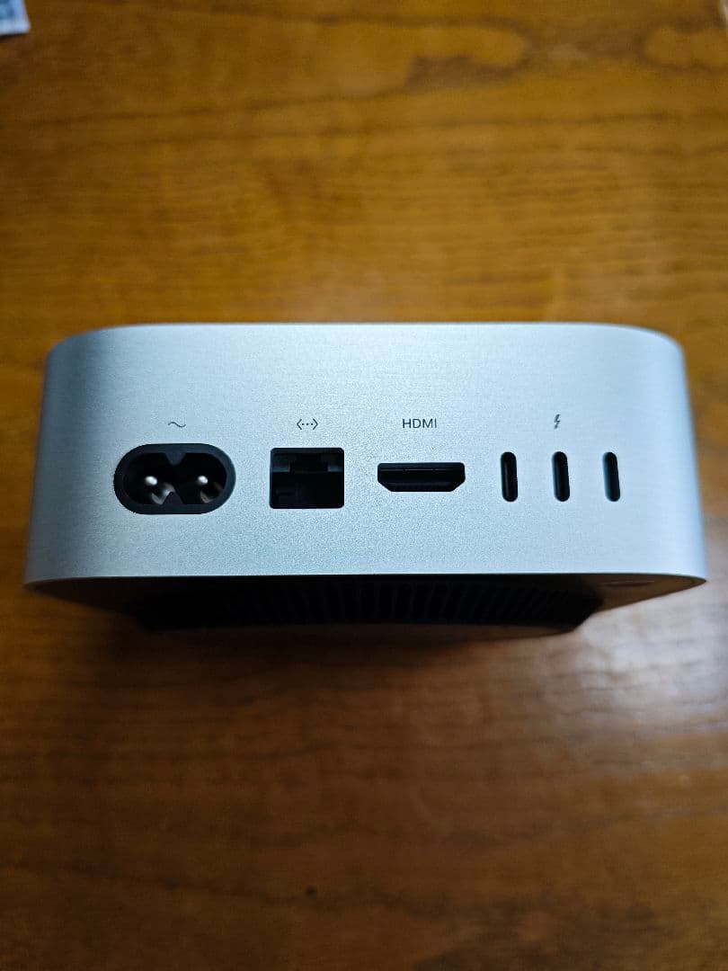 Apple Mac mini (2024) 16GB/256GB M4 保証残