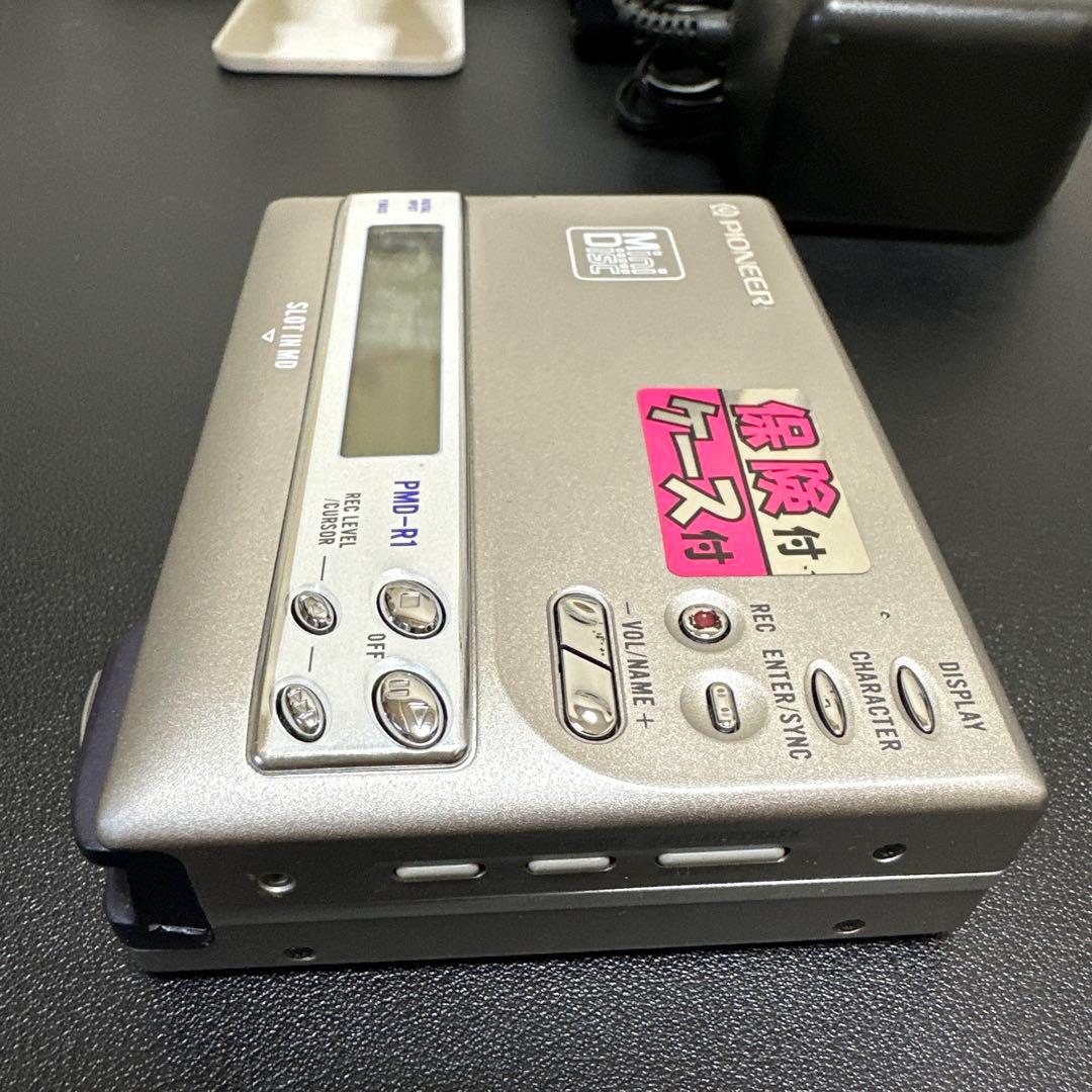 希少PIONEER MDレコーダー PMD-R1通電確認済　ジャンク扱い　美品