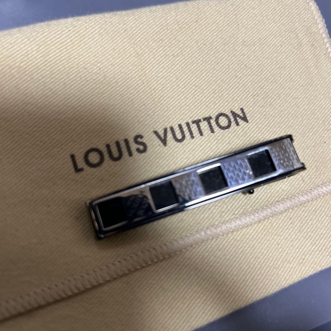 正規品LOUIS VUITTON ダミエグラフィット ネクタイピン