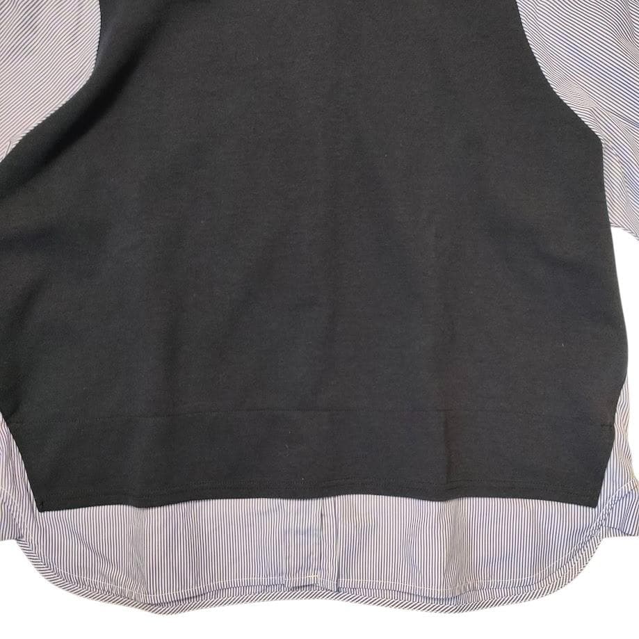 nagonstans ナゴンスタンス スウェット切り替えシャツ M