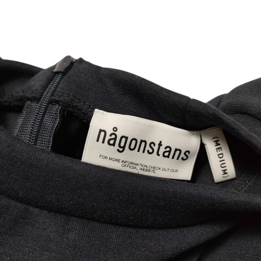 nagonstans ナゴンスタンス スウェット切り替えシャツ M