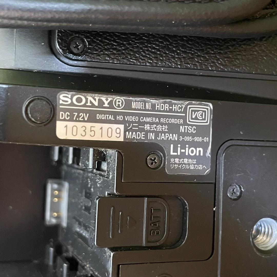 SONY HDR-HC7 HDV miniDVハンディカムデジタルビデオカメラ