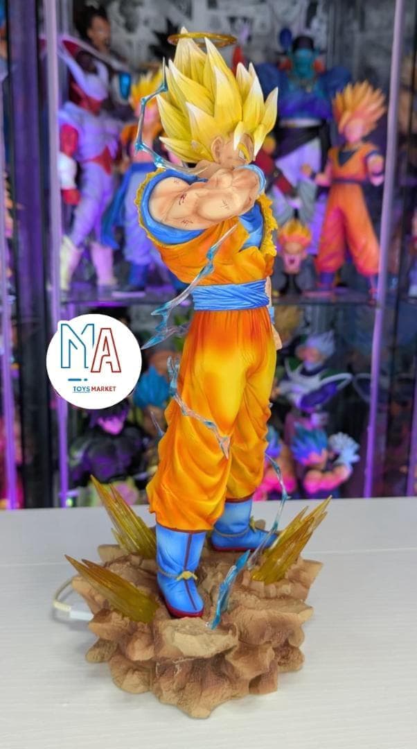 ドラゴンボール　孫悟空　超サイヤ人２　ガレージキット　フィギュア　JJスタジオ