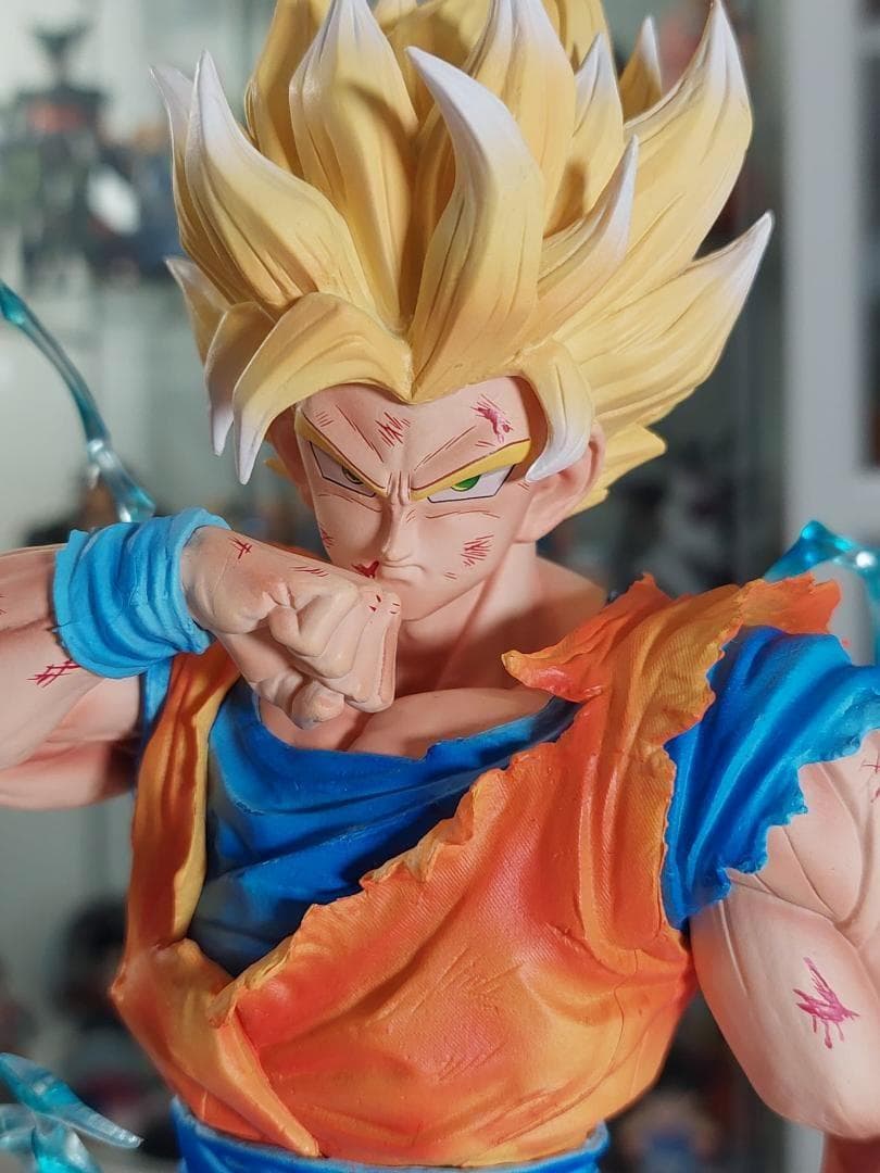 ドラゴンボール　孫悟空　超サイヤ人２　ガレージキット　フィギュア　JJスタジオ