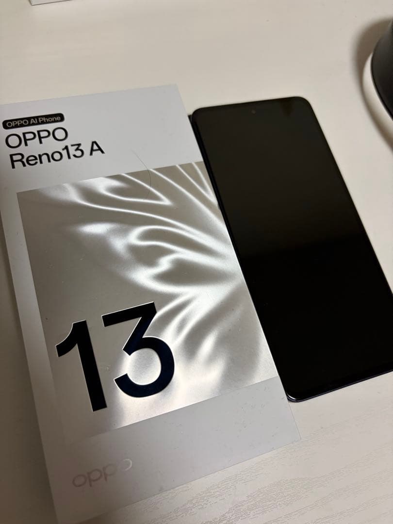 OPPO Reno13 A ルミナスネイビー SIMフリー　ケース付き