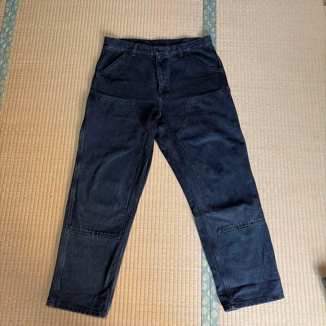 Carhartt DOUBLE KNEE PANT ブラックデニム