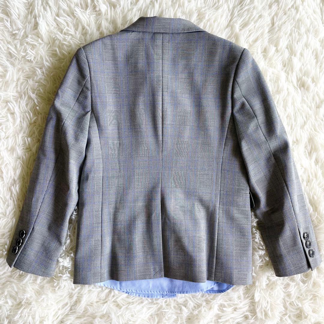 極美品✨ウォルツバイビームスデザイン セットアップ スーツ チェック120 卒服