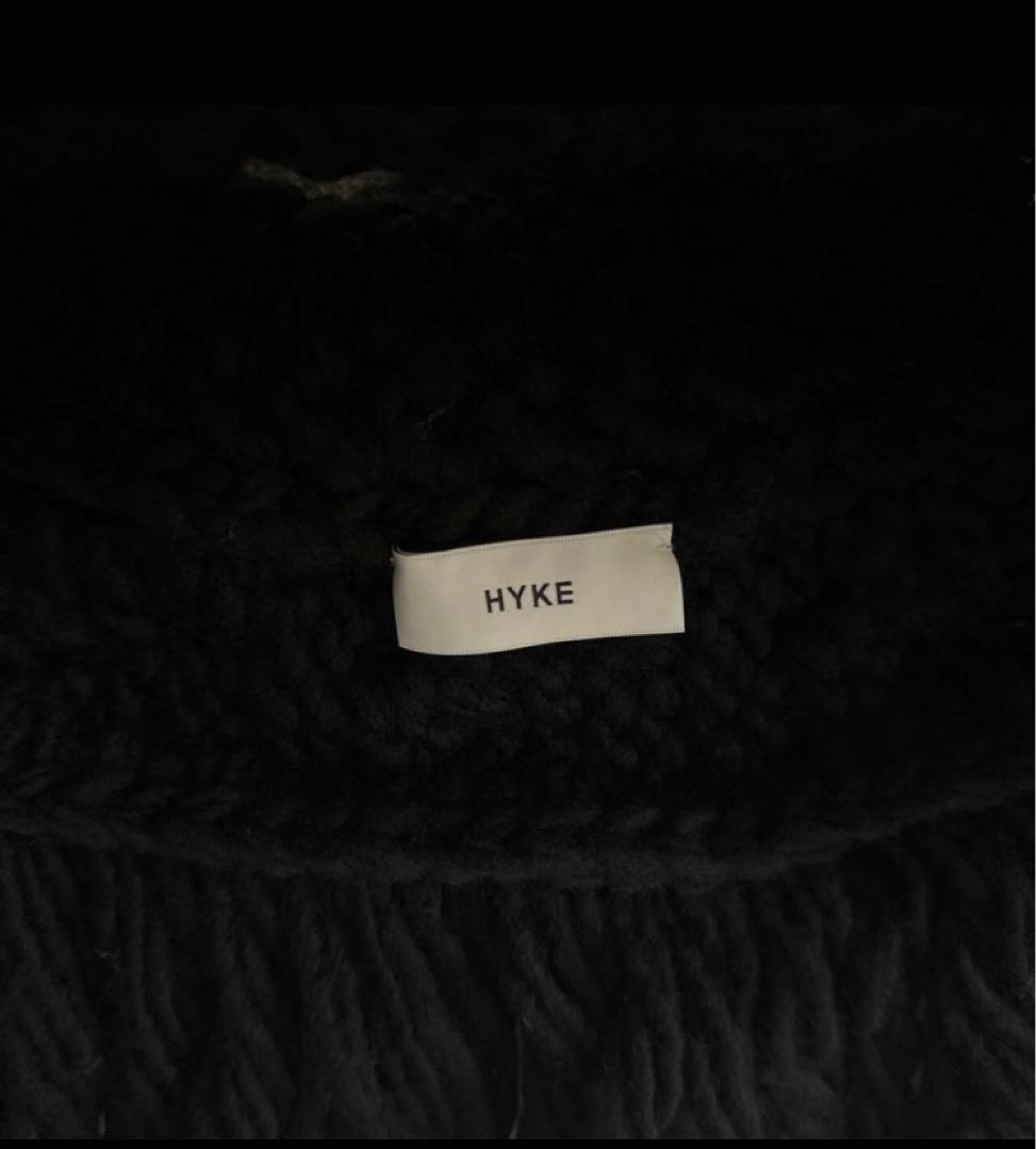 【新品タグ付】HYKE CABLE NECK WARMER スヌード