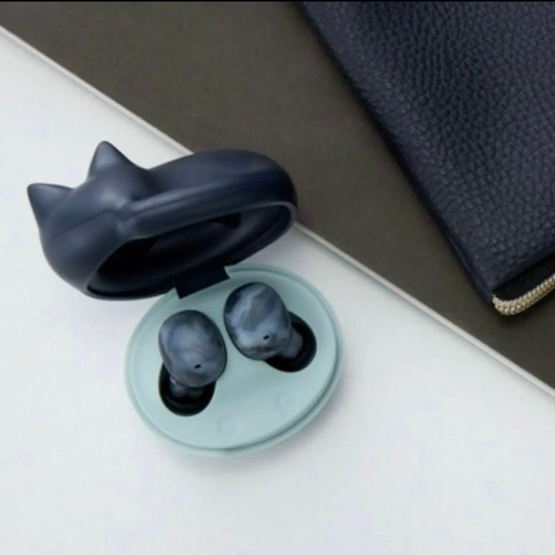 ワイヤレスイヤホン NEKO 黒 クロ Bluetooth