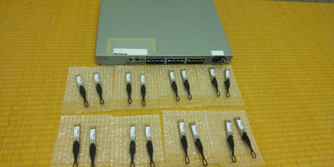 中古　Brocade G610 FCスイッチ(SFP+モジュール付き)#2