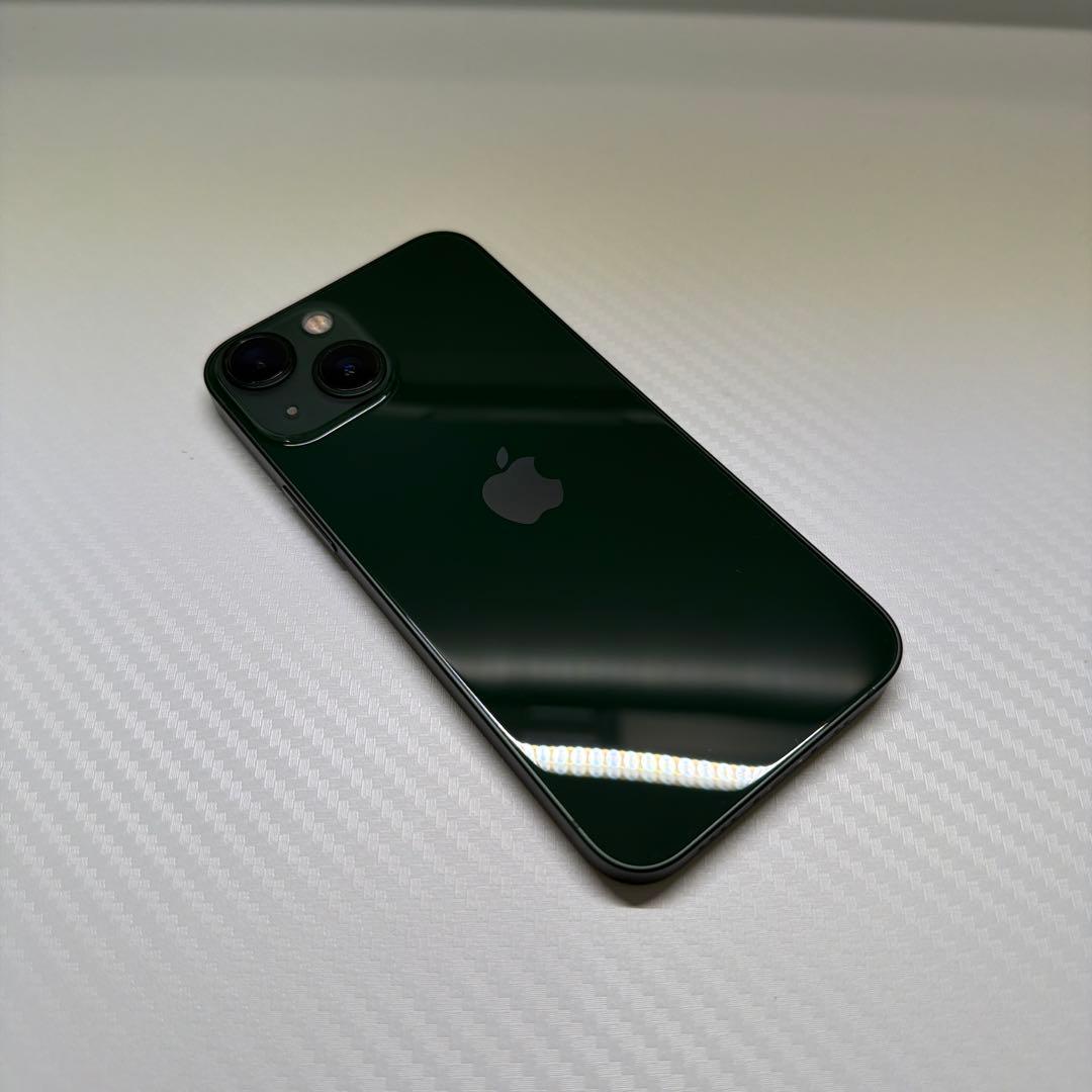 Apple iPhone 13 mini グリーン 本体 ケース付き