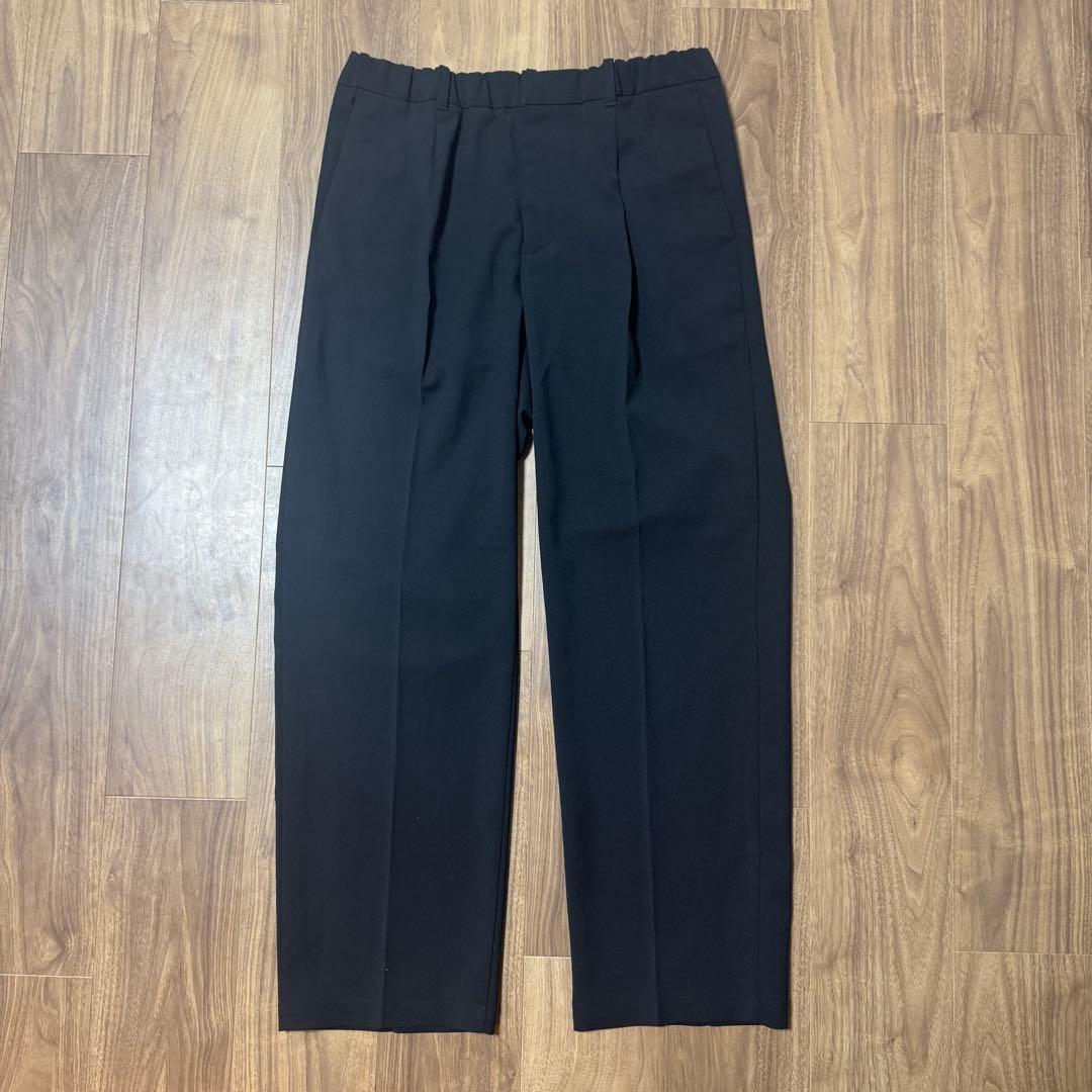 GOLDWIN ゴールドウィン ワンタックストレートパンツ ブラック 4