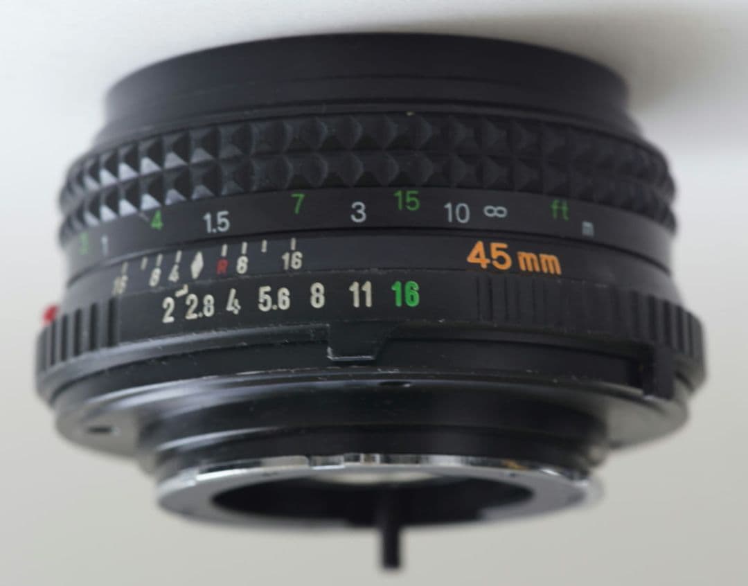 【良品・レア】MD ROKKOR-X 45mm F2 ミノルタ パンケーキレンズ