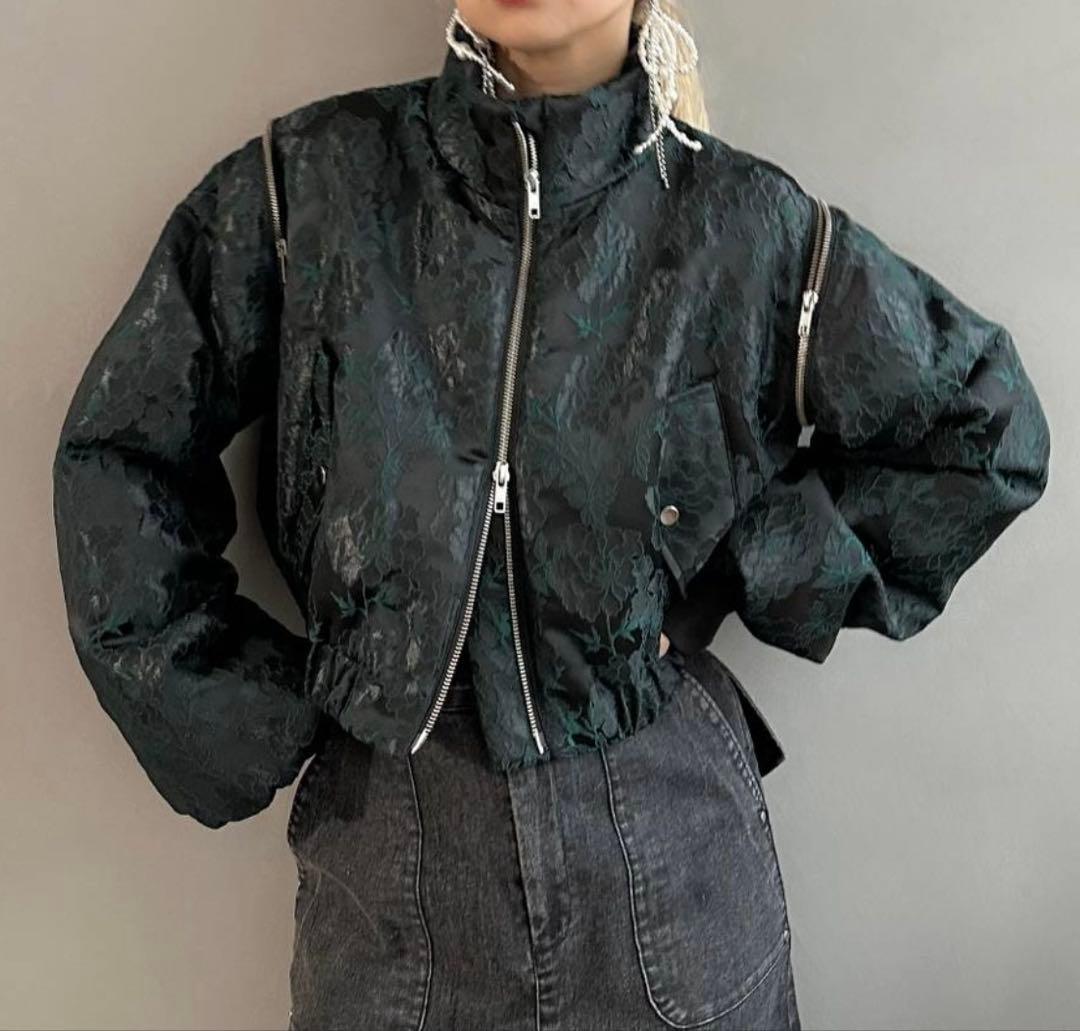 HARE 2WAYエアサーマルジャガードスタンドブルゾン