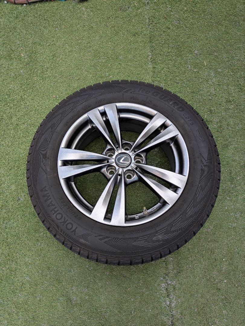 レクサス NX スタッドレス＆ホイール17インチ4本（純正空気圧センサー付）