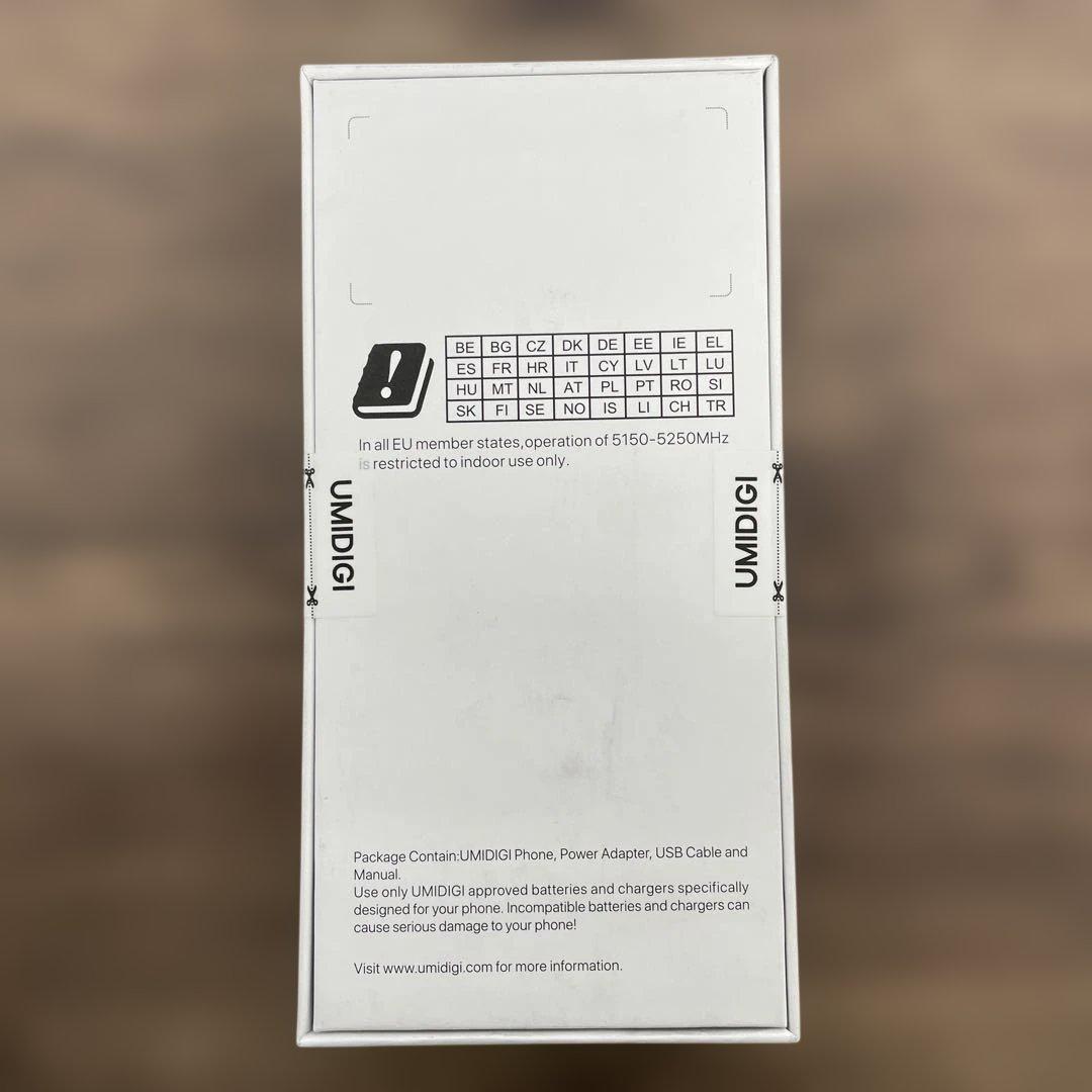 261438 未開封！UMIDIGI G9T 128GB 8GB RAMブラック