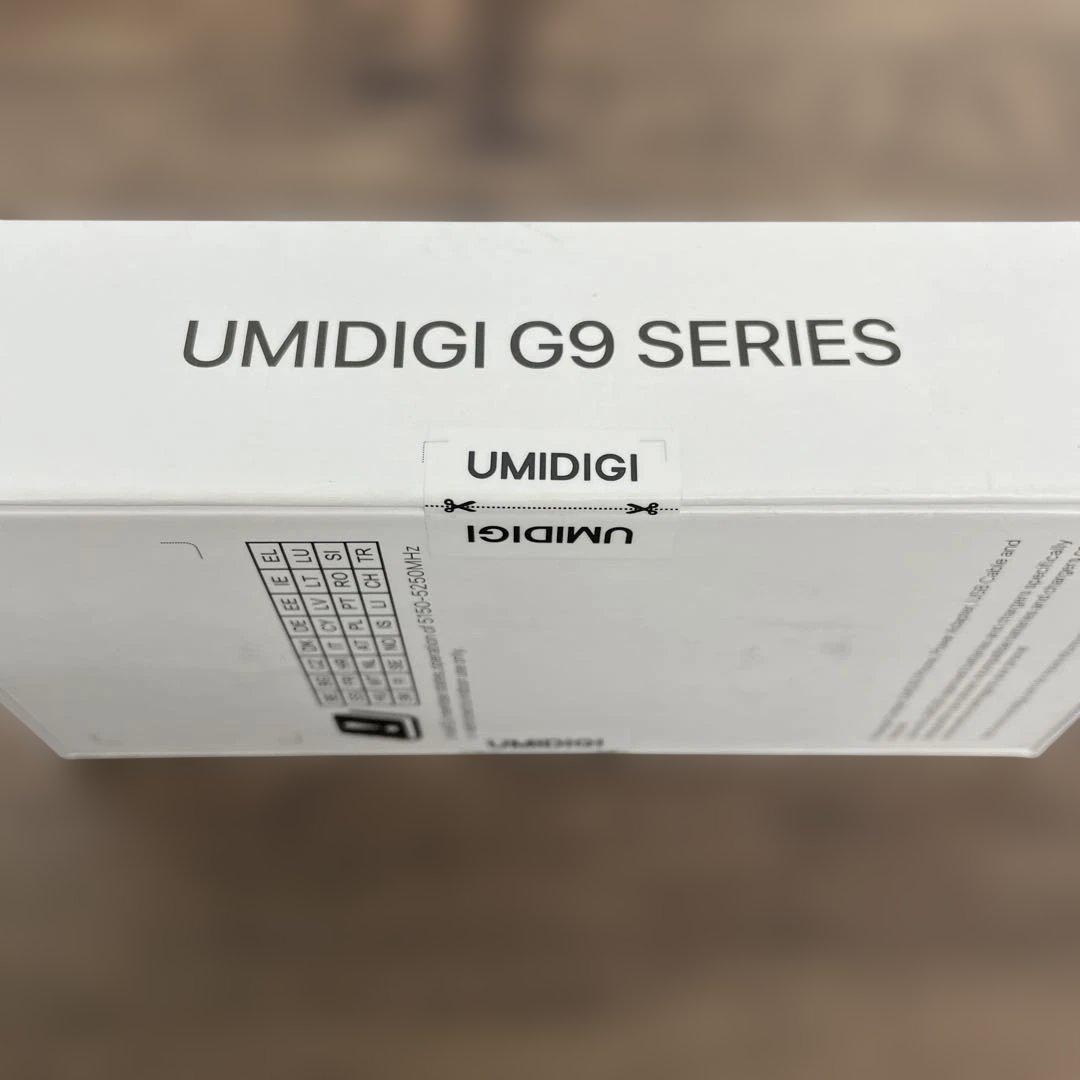 261438 未開封！UMIDIGI G9T 128GB 8GB RAMブラック