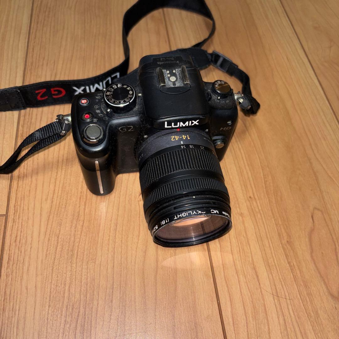 Panasonic一眼レフカメラ　カメラ4K 望遠レンズ、充電器バッテリーセット