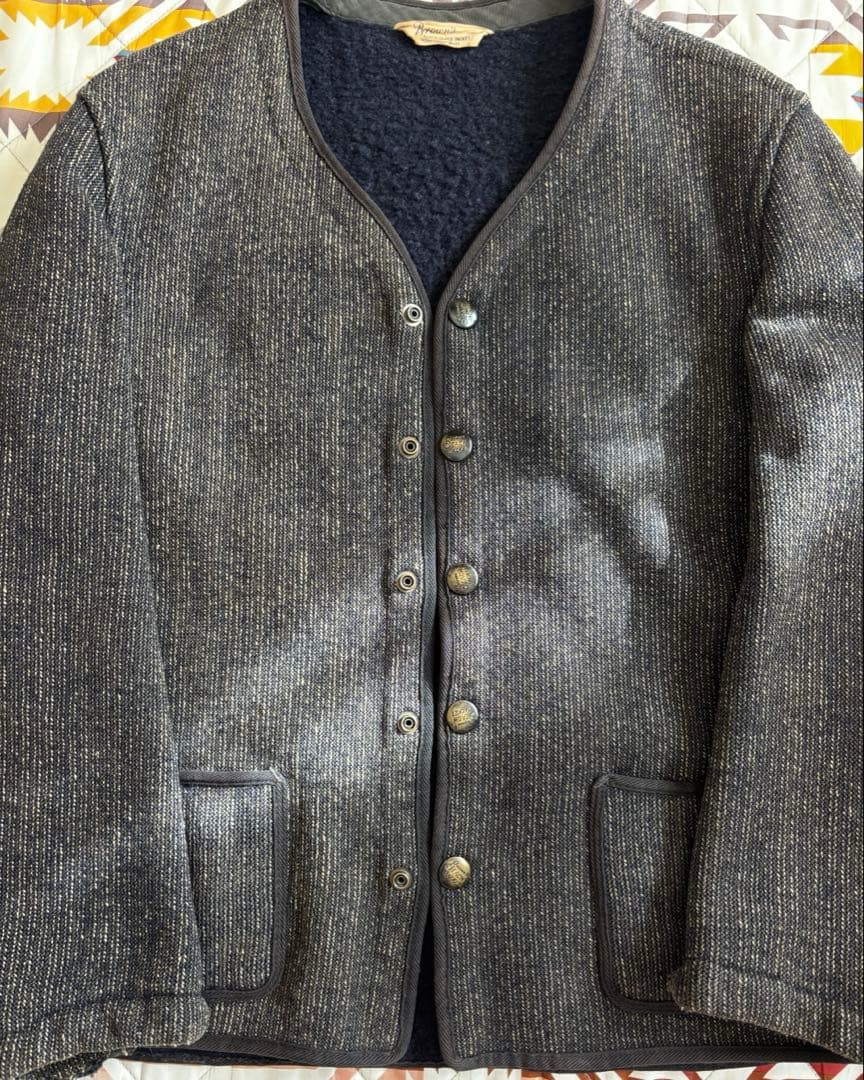 チ*プ様 40s vintage brownsbeach jacket ブラウン