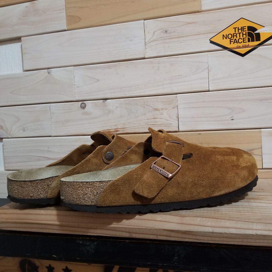 極美品　ビルケンシュトック　Boston　ボストン　ミンク　レギュラー　27