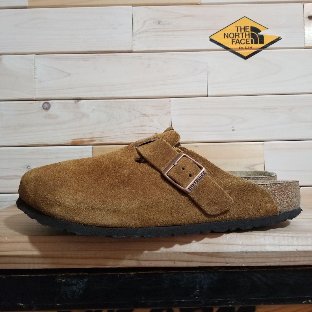 極美品　ビルケンシュトック　Boston　ボストン　ミンク　レギュラー　27