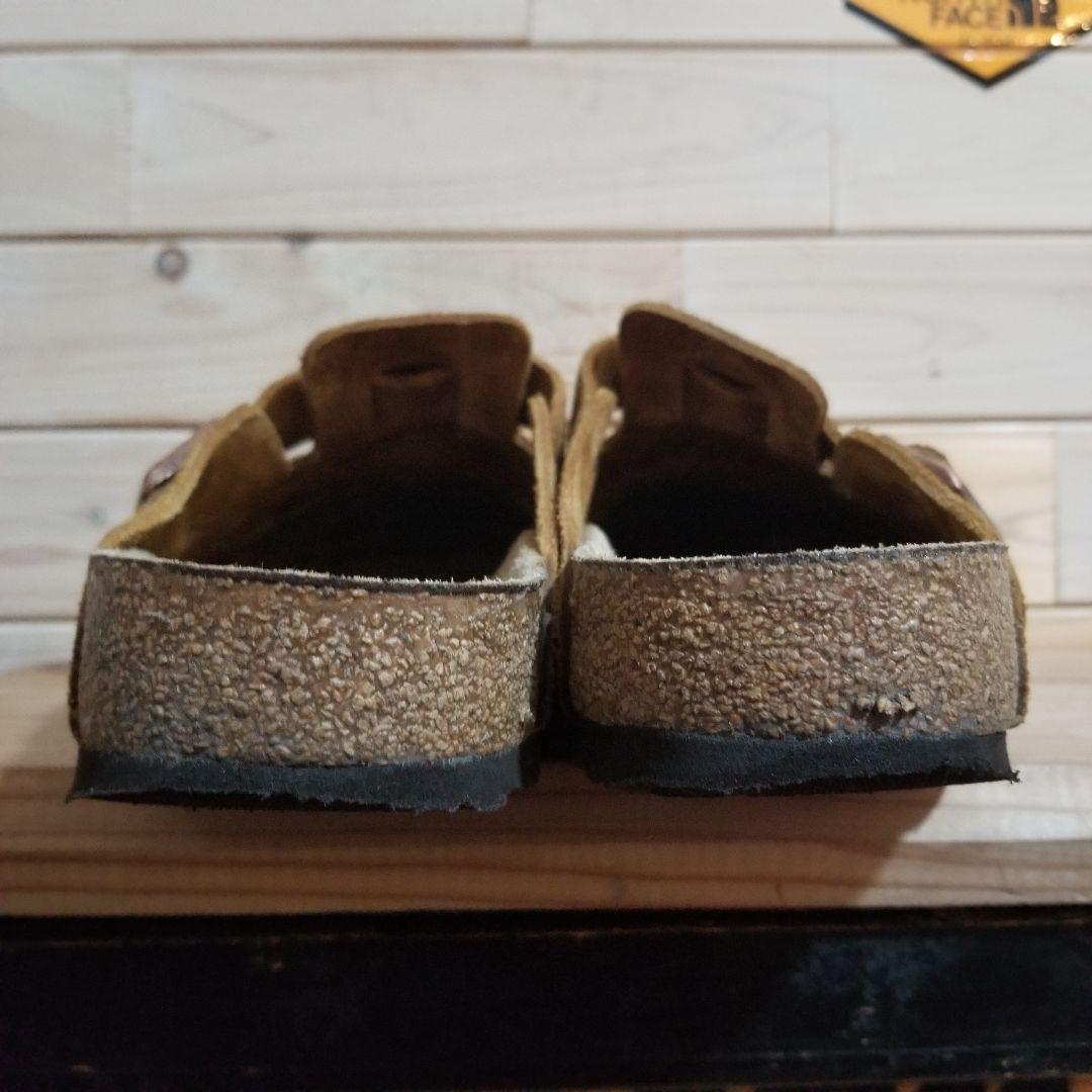 極美品　ビルケンシュトック　Boston　ボストン　ミンク　レギュラー　27