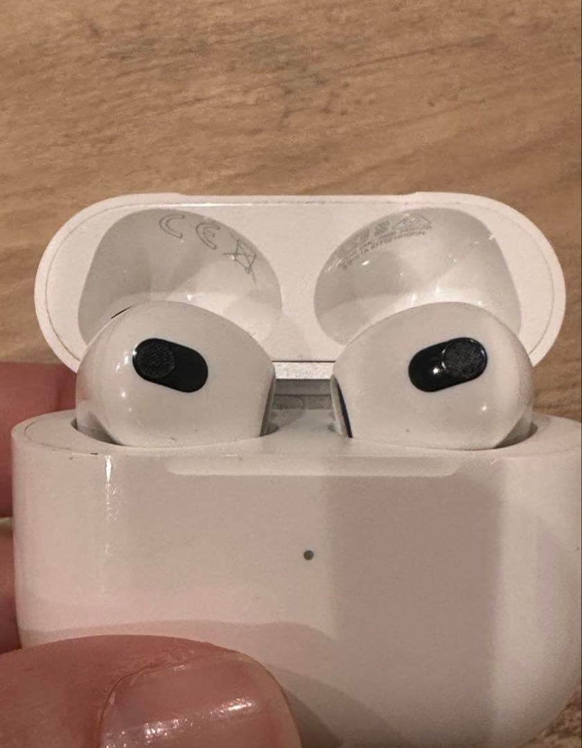【てく様用（仮）】AirPods3本体 ホワイト✳︎ケース付き