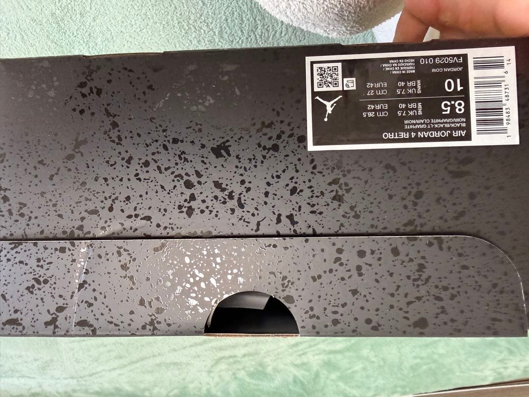 AJ4 Black Cat 26.5 新品 未使用 箱タグ付