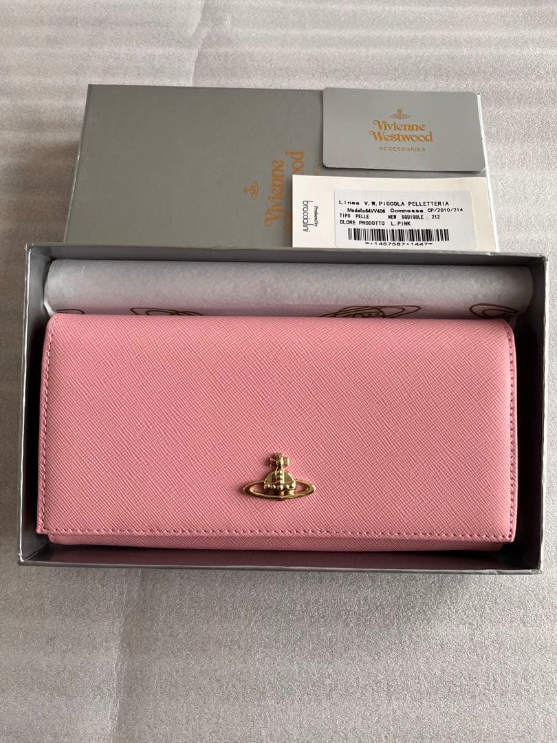 値下げ！Vivienne Westwood ヴィヴィアン ピンク長財布