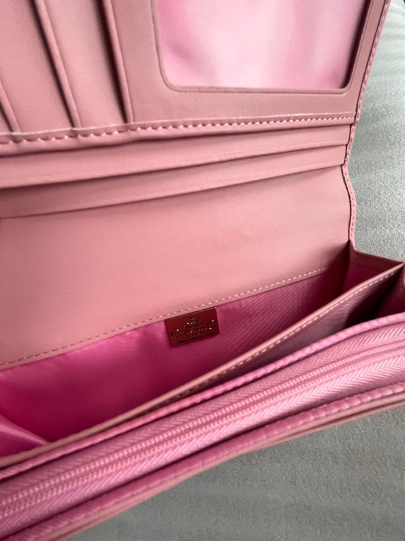 値下げ！Vivienne Westwood ヴィヴィアン ピンク長財布