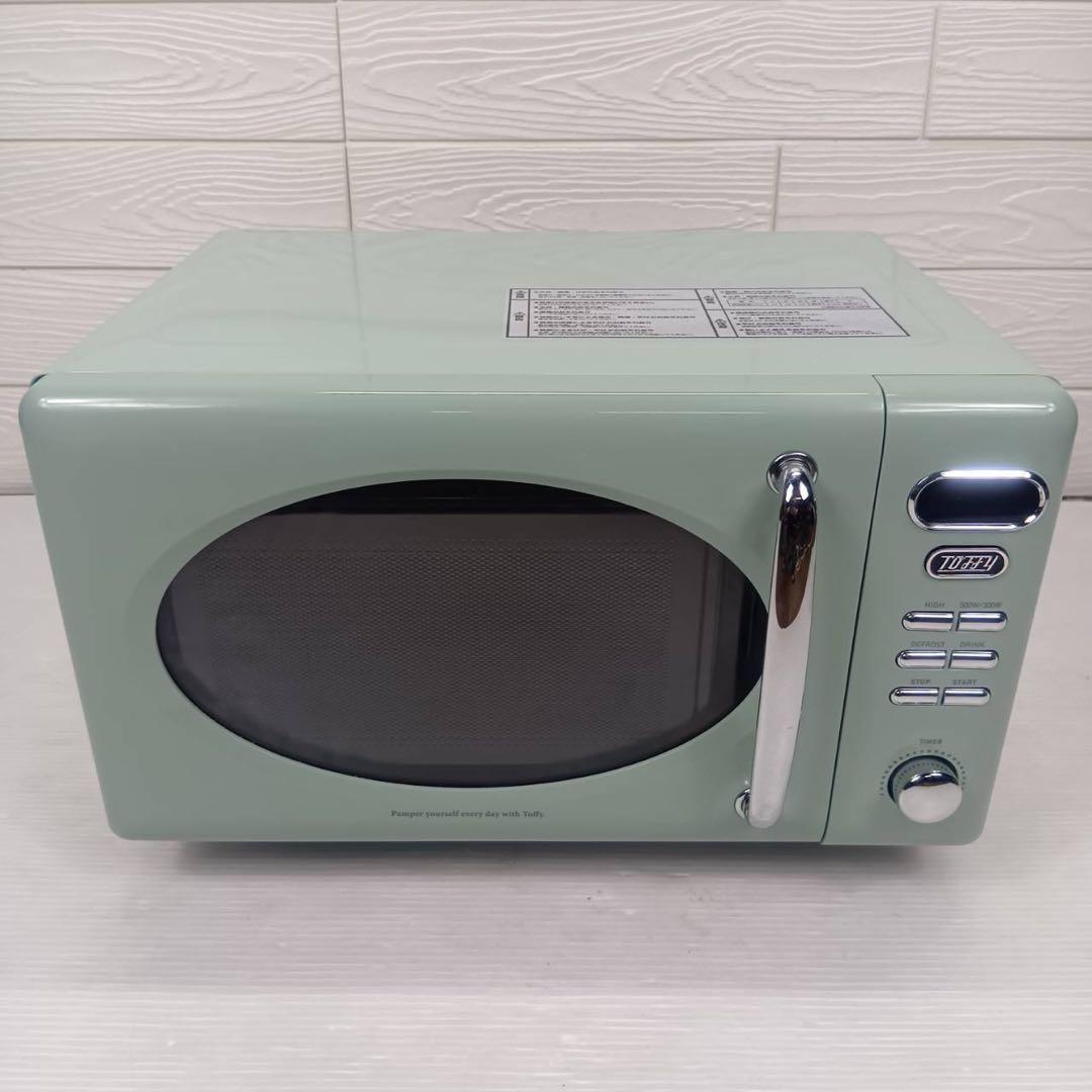 ★LADONNA 電子レンジ K-DR1 2021年製 ラドンナ TOFFY