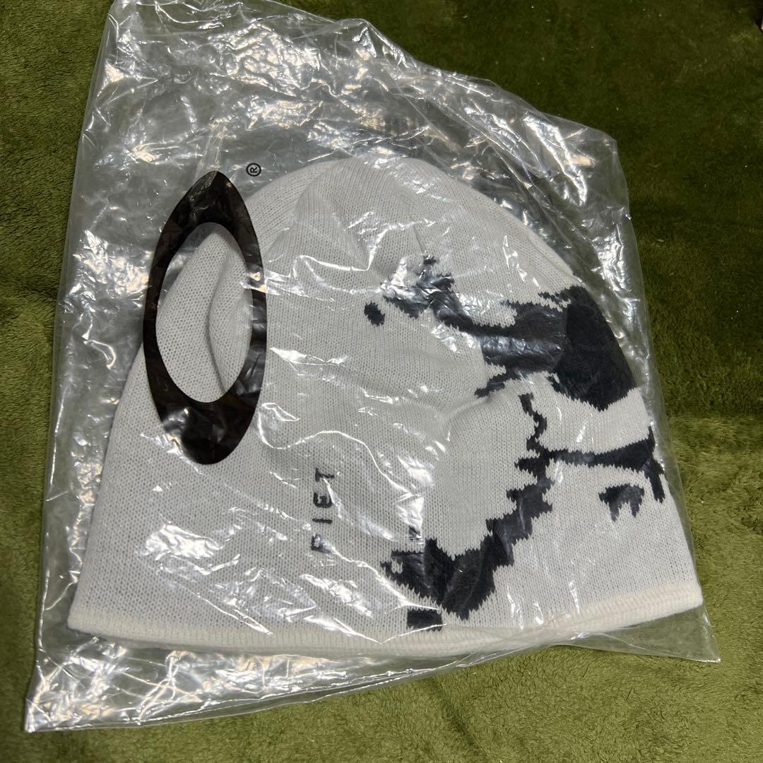 帽子 PIET OAKLEY SKULL BEANIE BONE WHITE