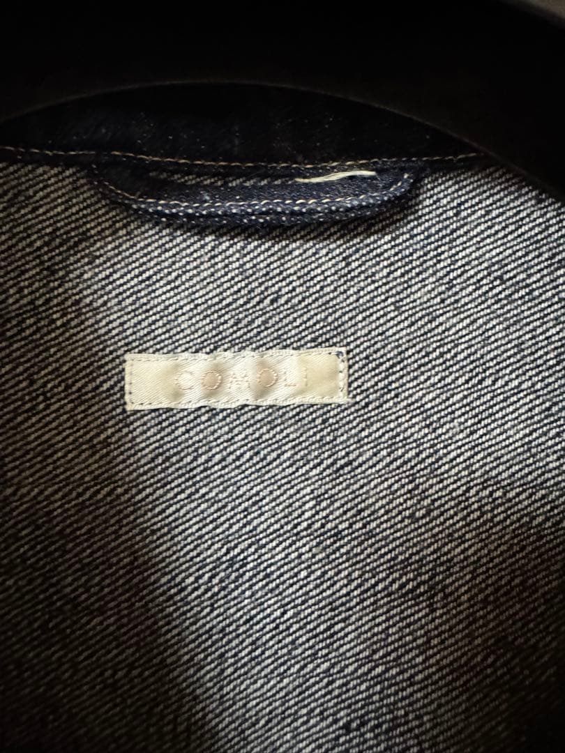 24SS COMOLI デニムジャケット サイズ4 ネイビー コモリ