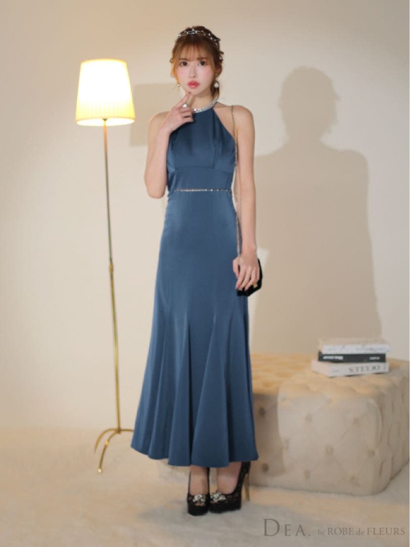 S 3505 ディア　ローブドフルール ヴュートエルケイ系ロングキャバドレス